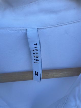 Blusa Tifosi blanca mujer