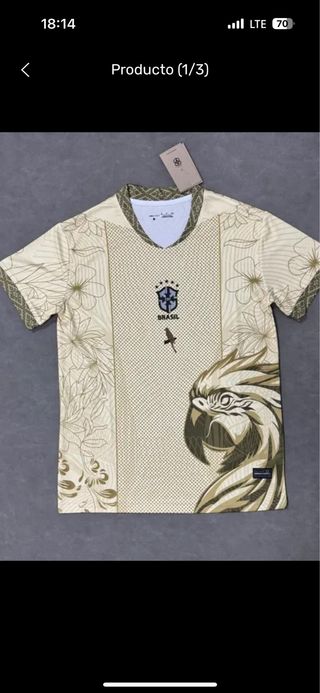 Camiseta Brasil Edición Especial talla XL