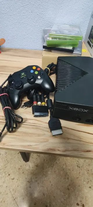Xbox Classica Nera con Giochi