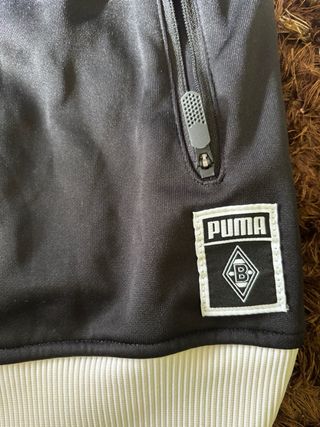 Chaqueta Puma Negra y Blanca