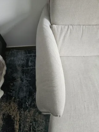 Sofá Natuzzi Eléctrico Relax Wellbe Beige