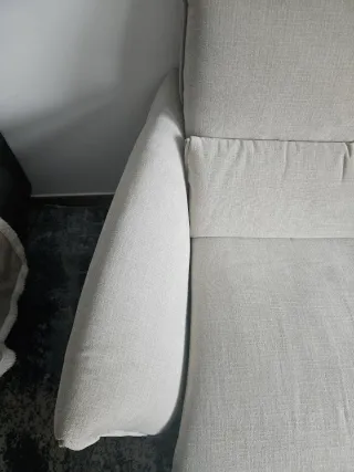 Sofá Natuzzi Eléctrico Relax Wellbe Beige