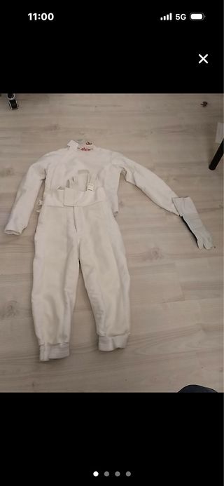 Traje esgrima Allstar mujer zurda T.38