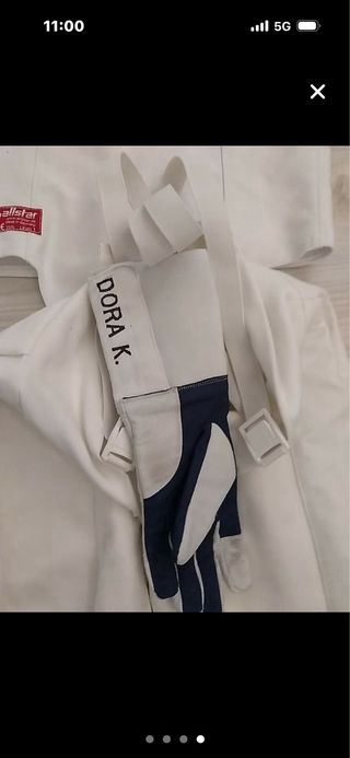 Traje esgrima Allstar mujer zurda T.38