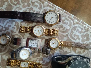 Lotto di 11 orologi di varie marche