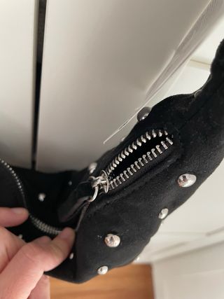 Bolso flecos y Tachuelas