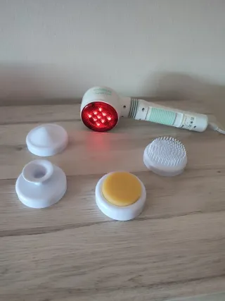 Set Masaje Infrarrojos Rojo y Blanco