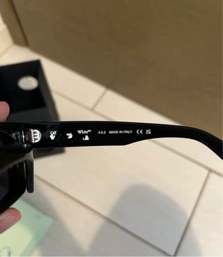 Occhiali da sole Off-White Virgil neri