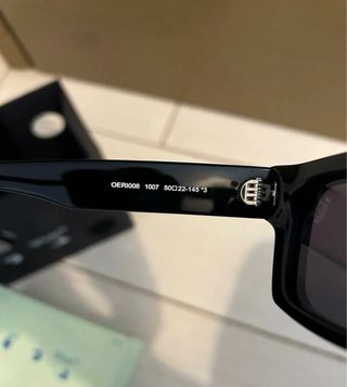 Occhiali da sole Off-White Virgil neri