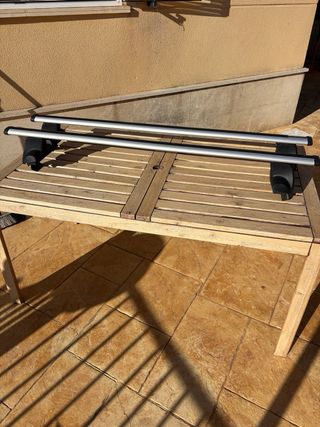 Barras techo y porta esquís universales