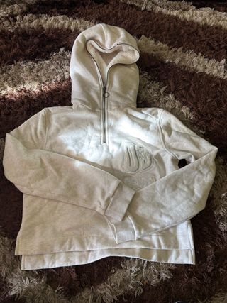 Sudadera Adidas Beige Mujer