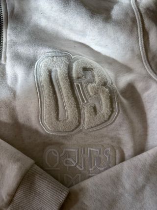 Sudadera Adidas Beige Mujer