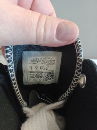 Converse Chuck Taylor Lift Hi Negras/Marrones