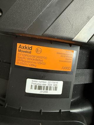 Axkid Movekid Silla Contramarcha