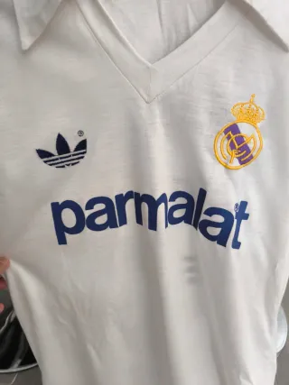 Camiseta Real Madrid 85/86 Sanchís Talla 6