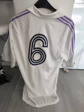 Camiseta Real Madrid 85/86 Sanchís Talla 6