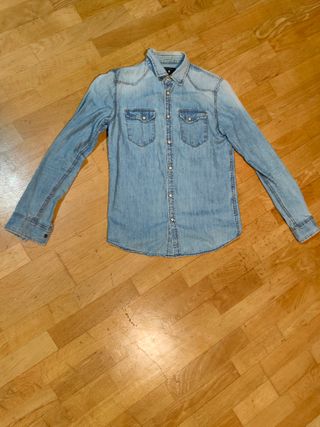 Camisa vaquera Zara hombre Talla S