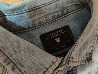 Camisa vaquera Zara hombre Talla S