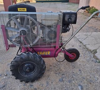 Compresor de aire con ruedas