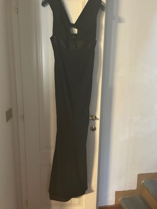 Abito lungo nero da festa