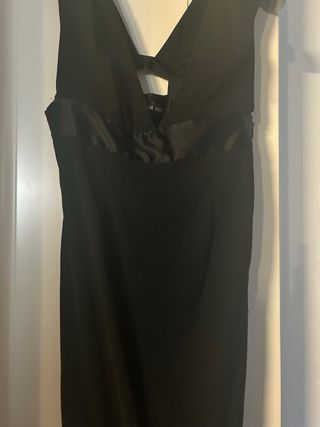 Abito lungo nero da festa