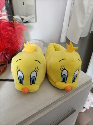 Pantofole Tweety gialle