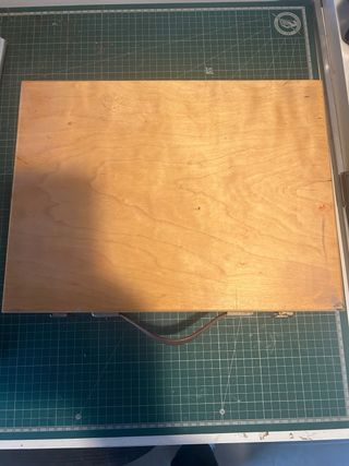 Caja de madera para pinturas 27x36 x9