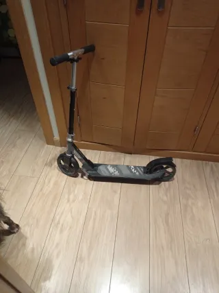 Patinete plegable negro