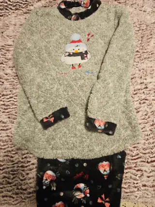 Pijama pingüino invierno