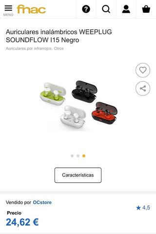 SOUNDFLOW I15 Black Cuffie Bluetooth