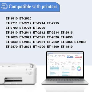 NUEVO Pack 5 Botellas Tinta Epson E104 EcoTank