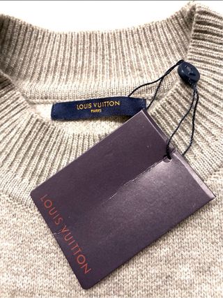 Jersey Louis Vuitton Gris, Nuevo. estilo oversize