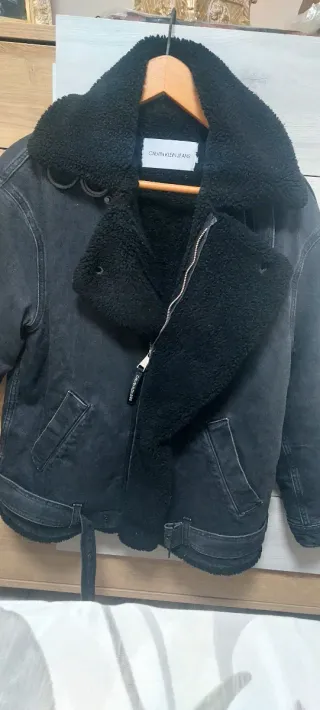 Chaqueta Calvin Klein Jeans Negra Mujer