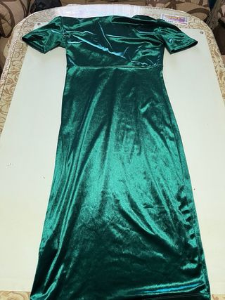 Vestido Terciopelo Zara Talla M