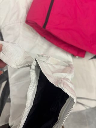 Completo sci AST bimba rosa e bianco taglia 9-10aa