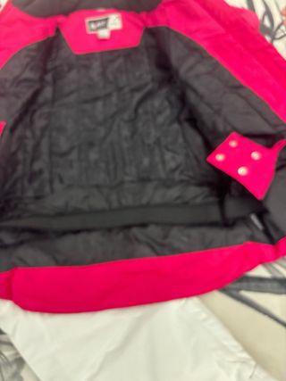 Completo sci AST bimba rosa e bianco taglia 9-10aa