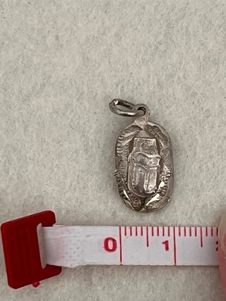 Colgante Plata Escarabajo Egipcio