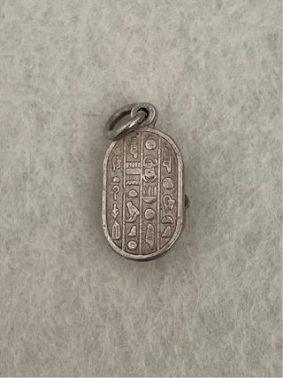 Colgante Plata Escarabajo Egipcio