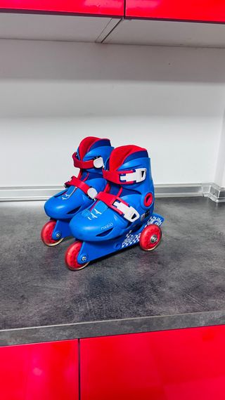 Patines ajustables 3 ruedas