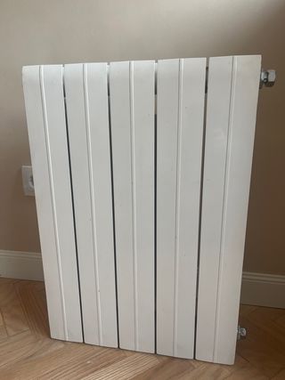 Radiador blanco de aluminio