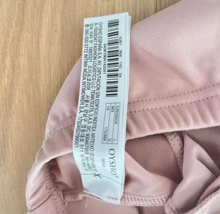 Sujetador deportivo Oysho rosa