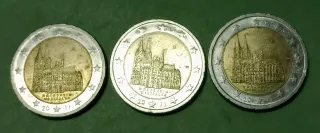 Lotto 47 3 Monete 2 Euro Germania 2011