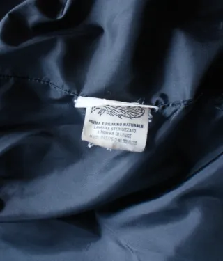 Giacca Vintage Nera Trapuntata