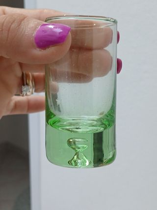 Set Murano Vintage: Bottiglia e 6 Bicchieri