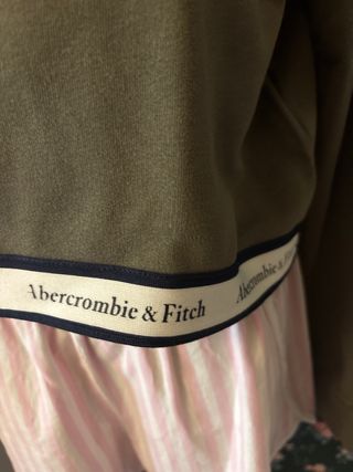 Sudadera Abercrombie Verde Oliva