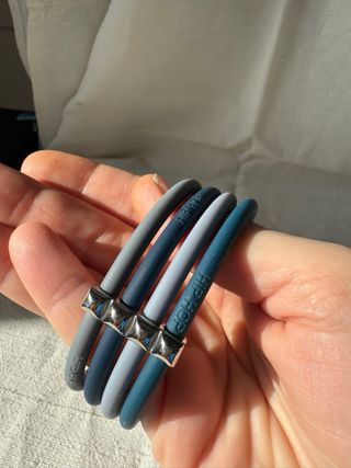 Bracciale Hip Hop Blu turchese