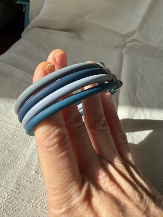 Bracciale Hip Hop Blu turchese