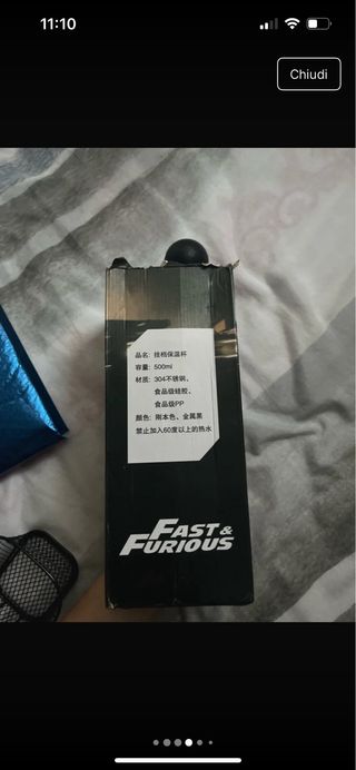 Borraccia Fast & Furious 500ml