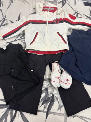 Completo sci bimbo con accessori