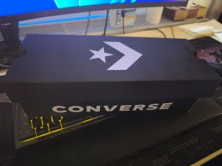 Zapatillas Converse Hombre Negras y Blancas